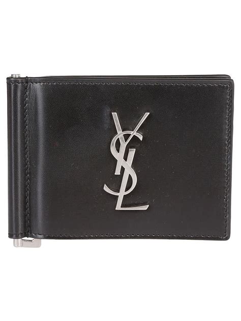 ysl gold money clip|YSL coin wallet.